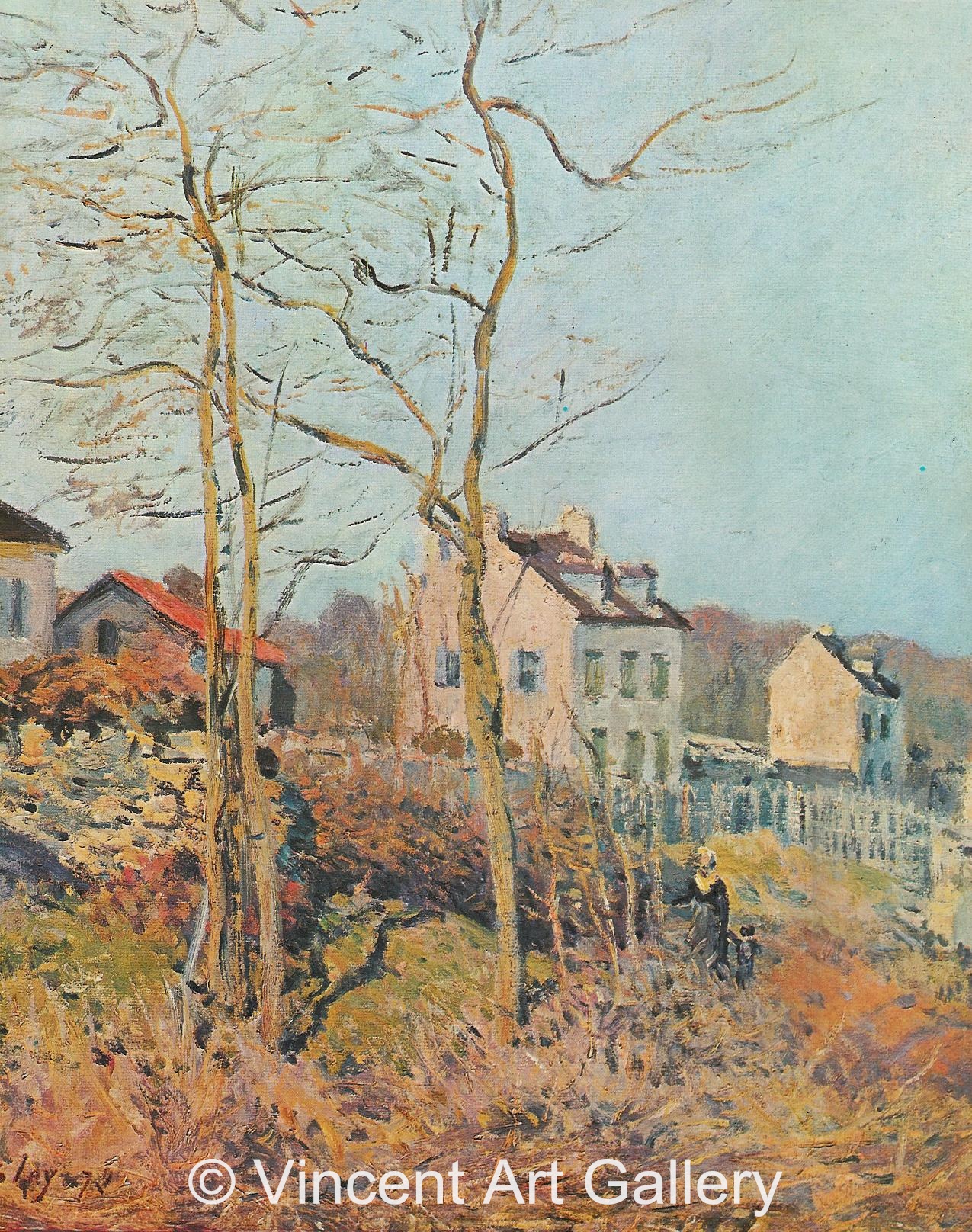 A4314, SISLEY, Houses in Louveciennes